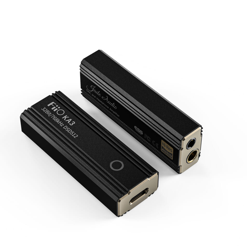 Fiio USB DAC内蔵ポータブルヘッドホンアンプ FIO-KA3-Bスマホ/家電/カメラ