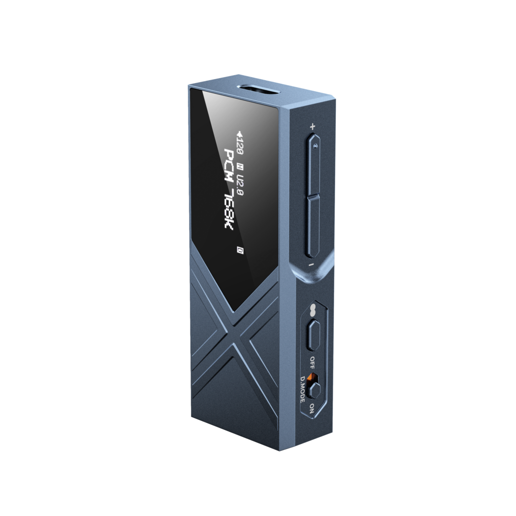 小型・軽量ながらデスクトップアンプレベルの650mWの高出力、USB DAC